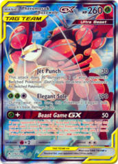 Pheromosa & Buzzwole Tag Team GX (Alternate Art) - 192/214 - Full Art Ultra Rare